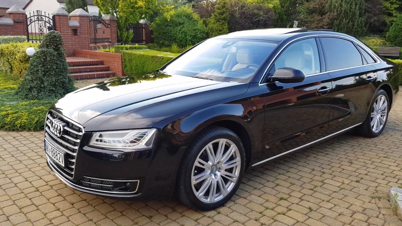 Audi A8 W12 Long, 2014, Polski Salon, 1-szy właściciel.
