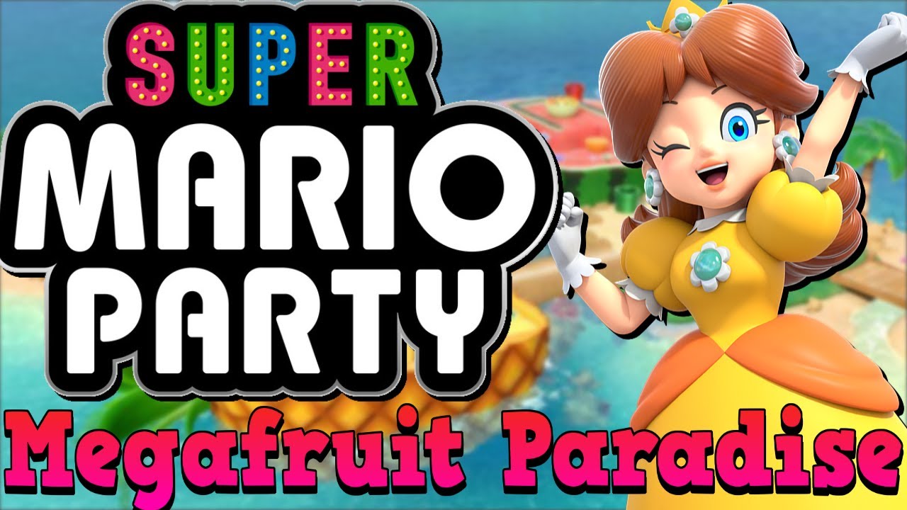 Super Mario Party | Megafruit Paradise w/ Daisy - Shiruetto The Gamer