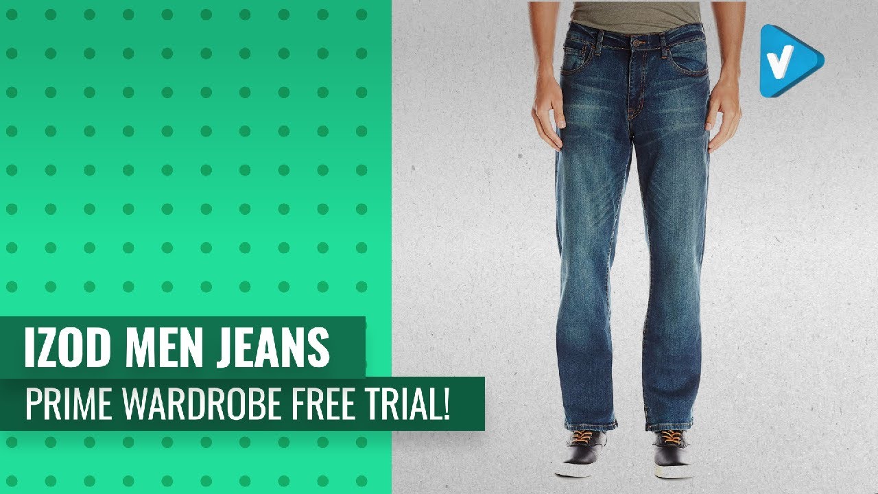 Try On Your New IZOD Men Jeans Now On Amazon Prime Wardrobe Free Trial!