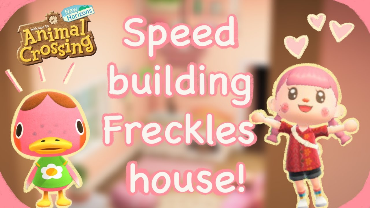giving freckles a new (and way less TRAGIC) home