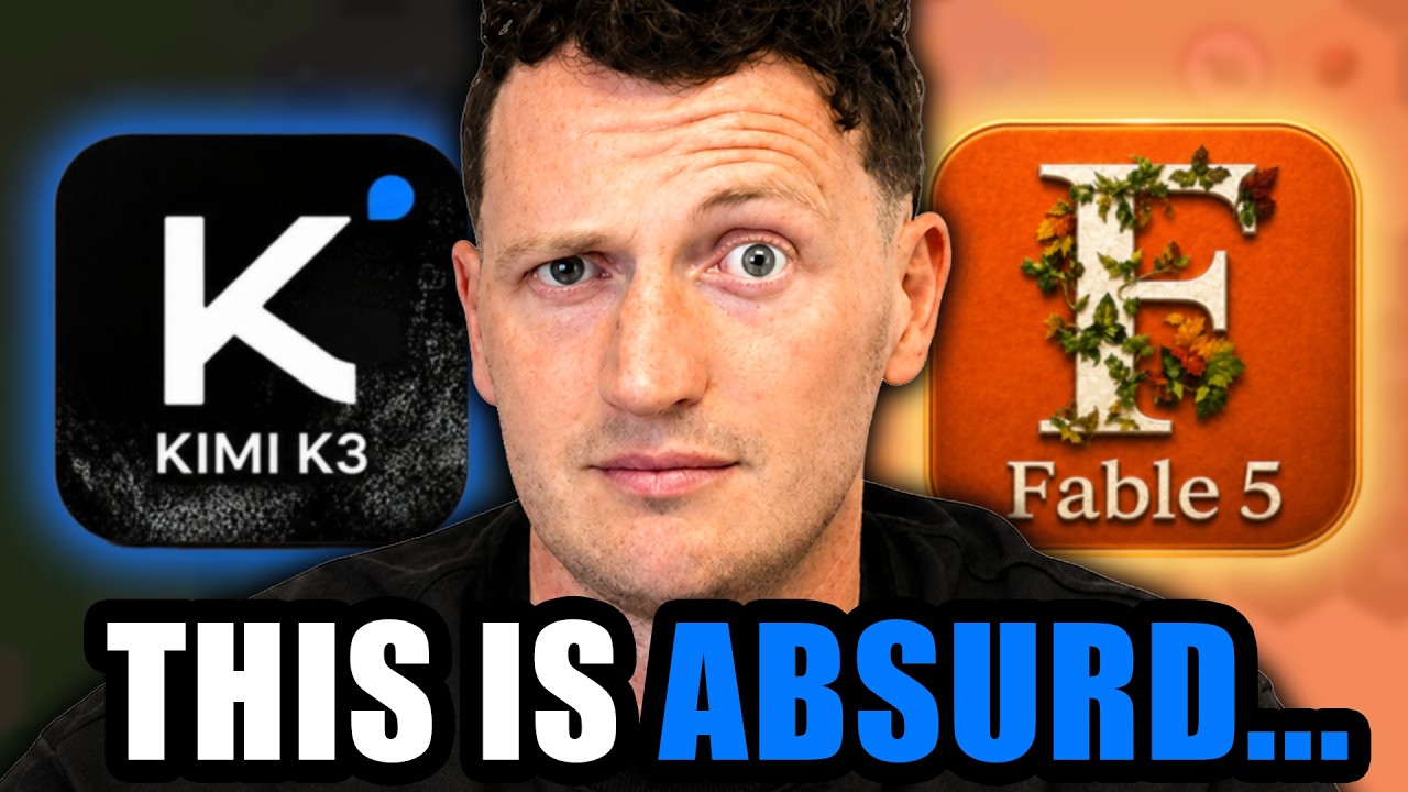 Kimi K3 vs Fable 5 (raw results from the same prompts)