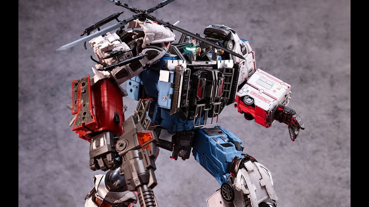 Generation Toy Defensor Battle Damage Reprint，Made by @Mangmotion