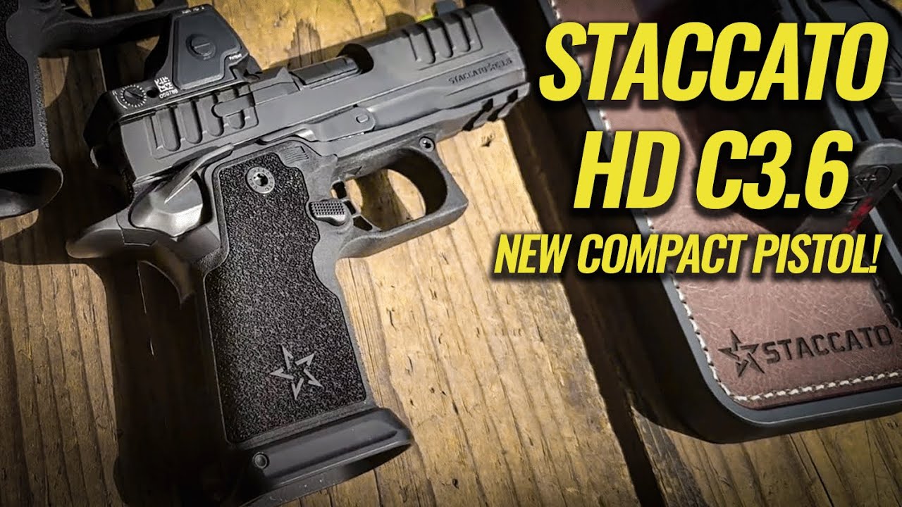 Staccato's NEW HD Compact Pistol - Staccato HD C3.6