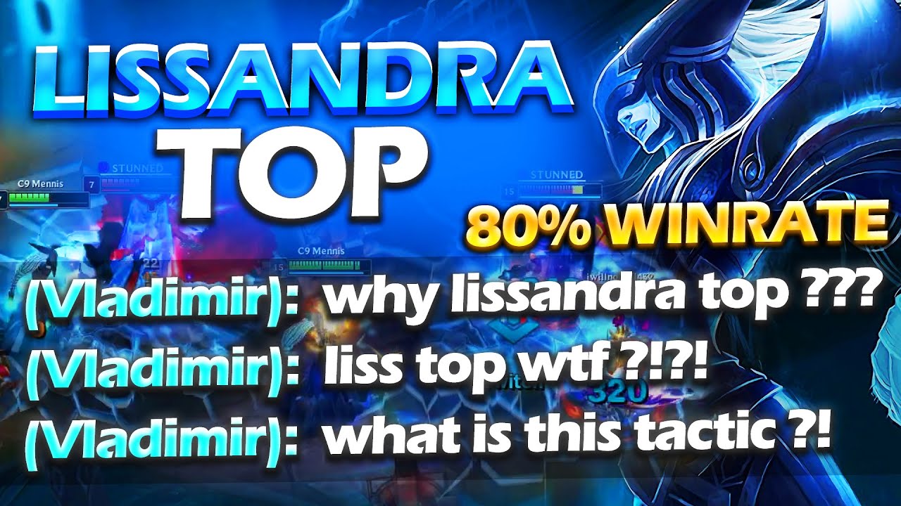 I SHOWED THIS VLAD HOW LISSANDRA TOP NEVER LOSES IN SOLO QUE