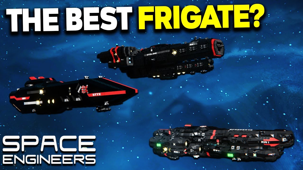 The NEW Frigate Design Revealed! - Space Engineers RWI Frigate Competition Winners!