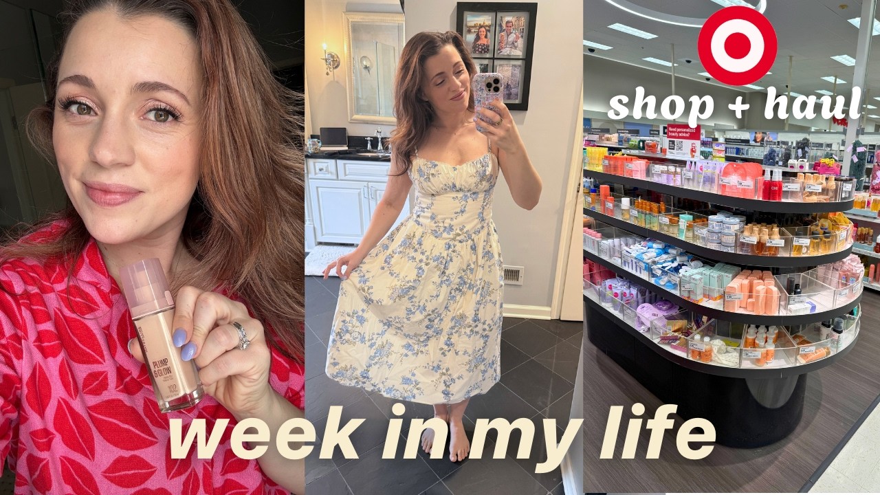 VLOG: Target Haul, Homemade CAVA Bowls, Drugstore Gem, My NAILS caused the eyelid rash??