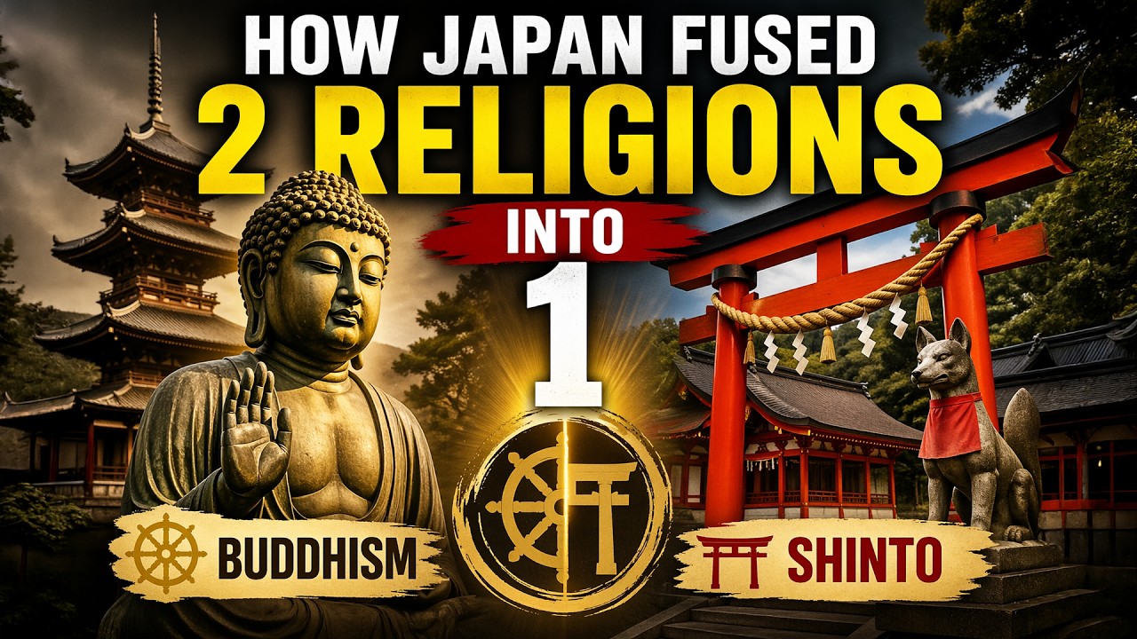 How BUDDHISM and SHINTŌ Became ONE | Japan's Religious Paradox | BuddhamflixUS