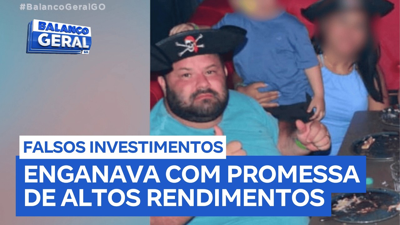 Homem é suspeito de enganar amigos investidores em Anápolis (GO)