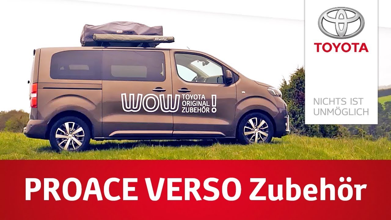 PROACE VERSO Zubehör I Toyota Original Zubehör