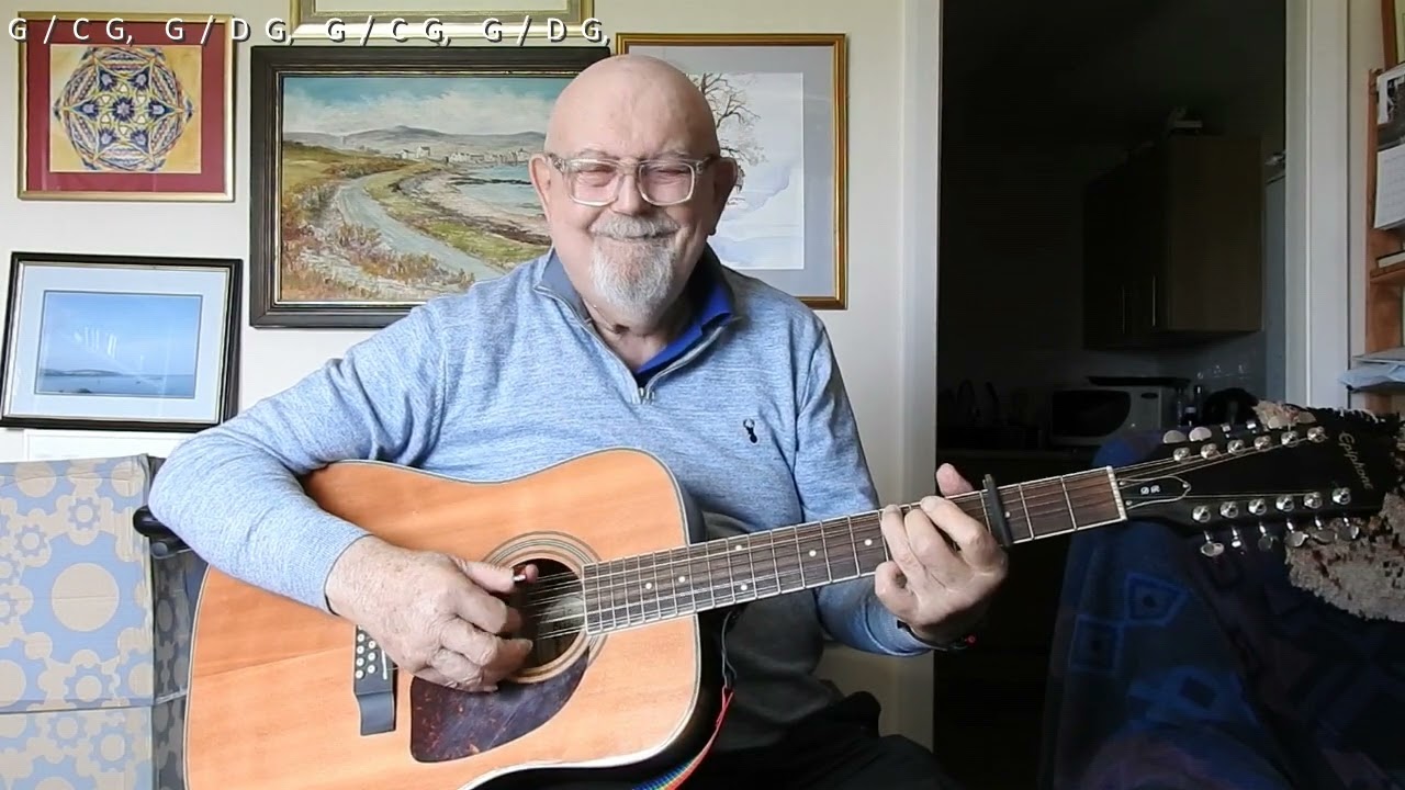 12-string Guitar: Halley Came To Jackson (Including lyrics and chords)