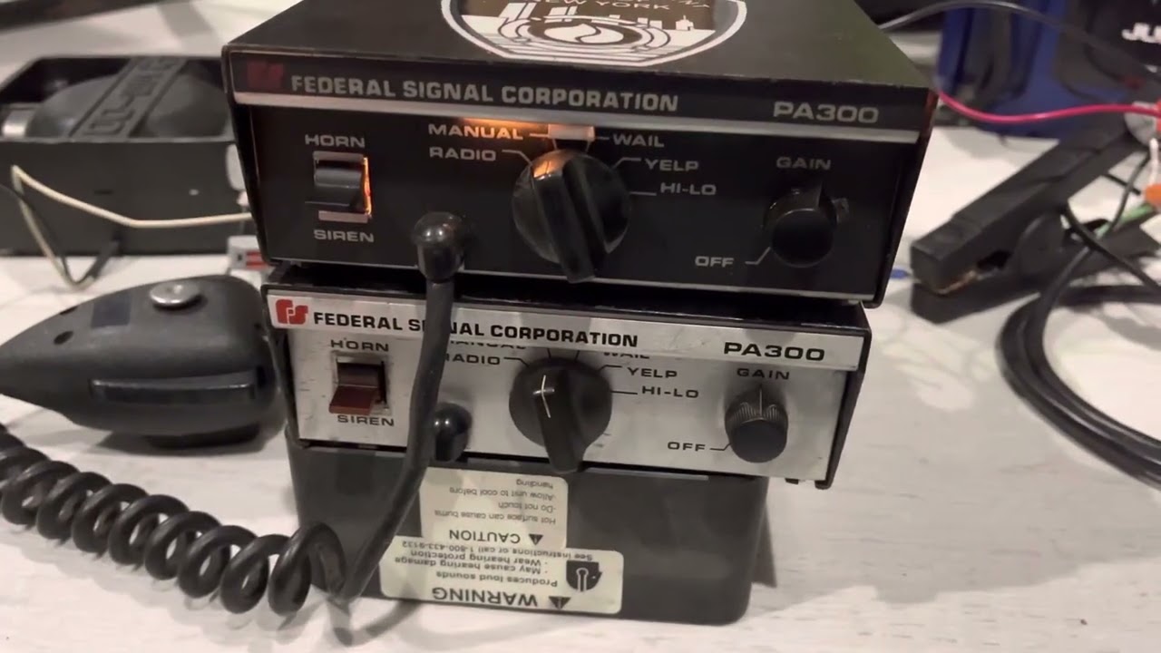 FDNY PA300 and Silverface PA300 Comparison