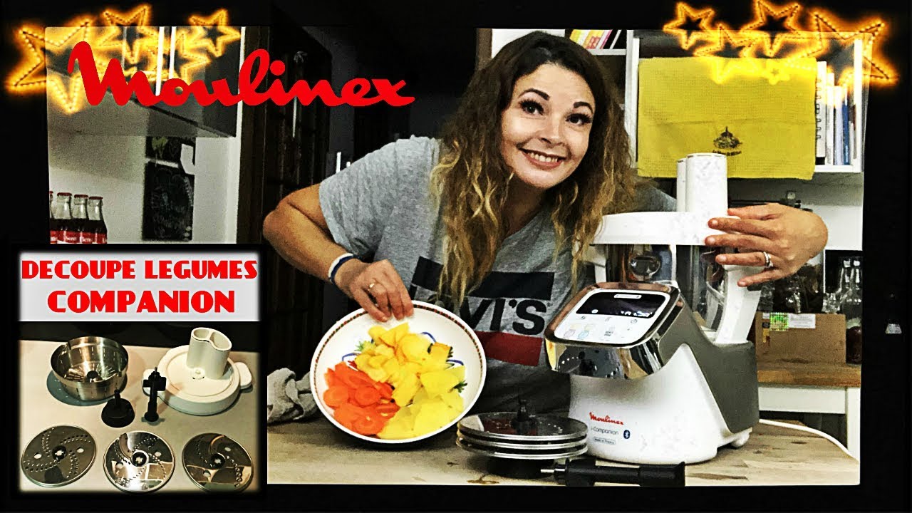 DECOUPE LEGUMES POUR ROBOT COMPANION MOULINEX (Sand Cook&Look)