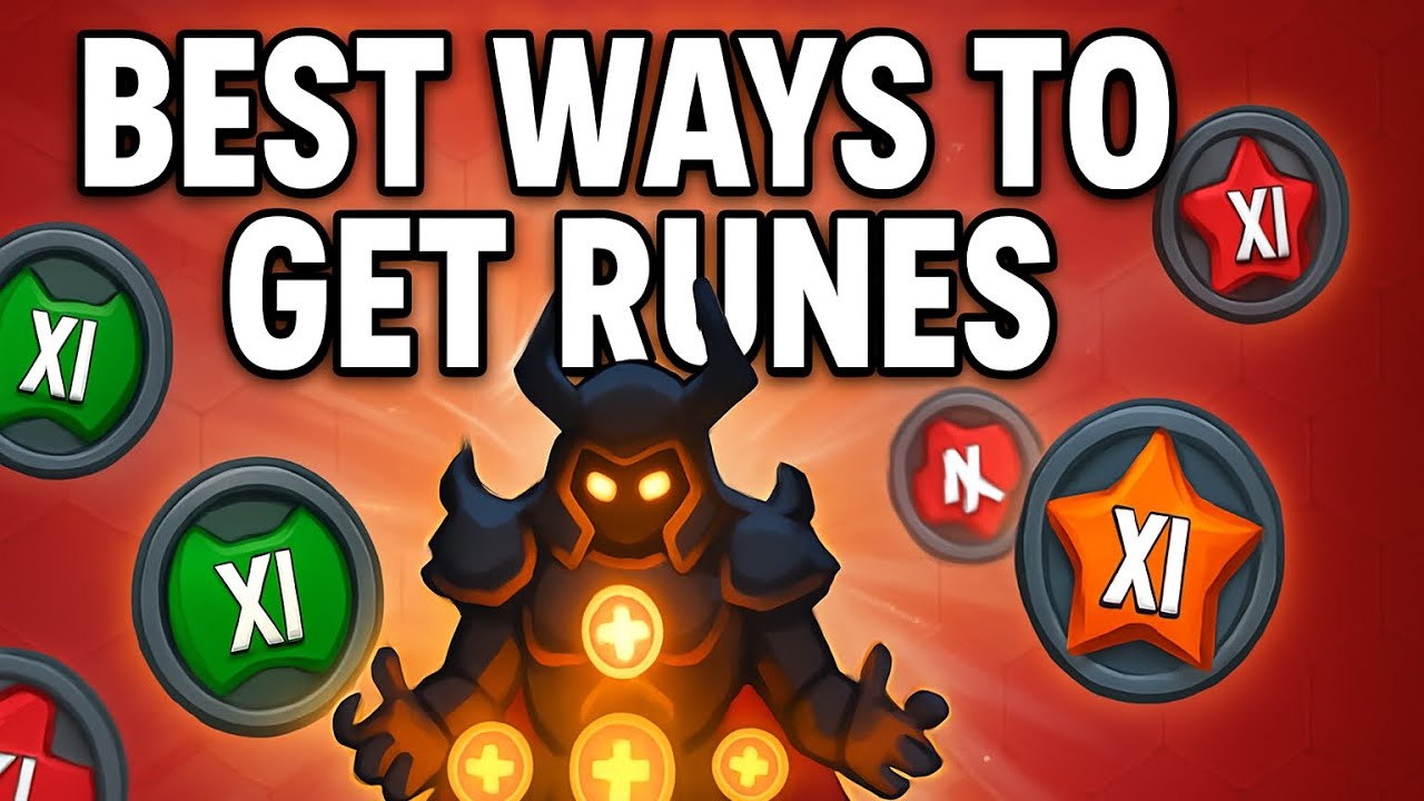Best Ways To Get Runes ! 