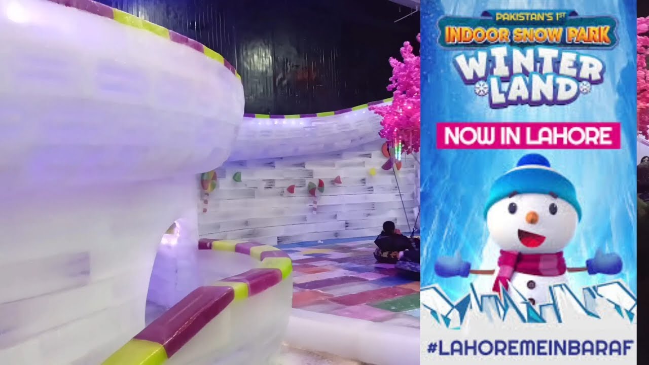 Winterland Lahore | Pakistan 1st Indoor Snow Park | -10 Degree Snow Park | Explore with Atif