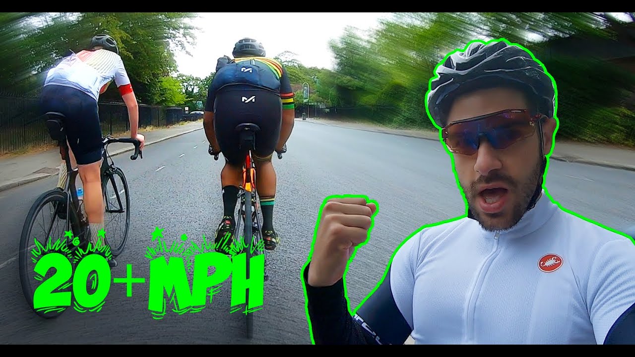 Fast Group Cycling in London!! 20+ Mph With the Black Cyclists Network