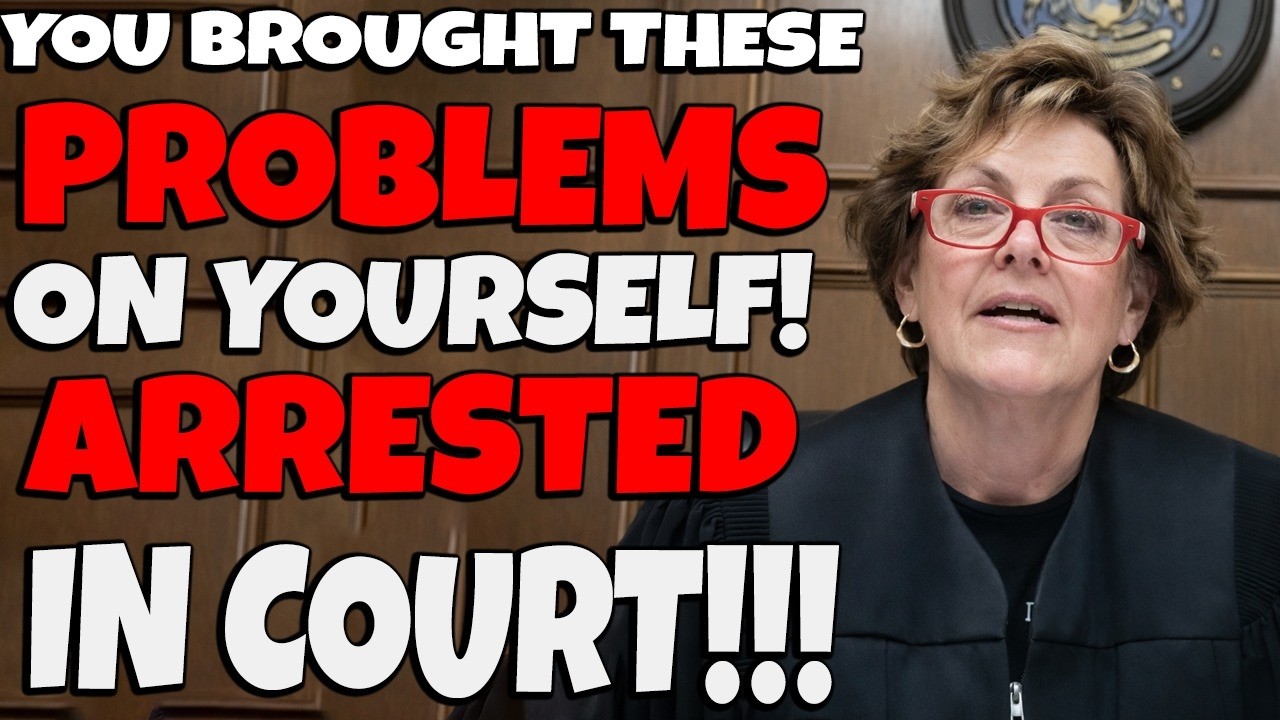 Judge Absolutely HUMILIATES Defendant &mdash; Then Orders Immediate Arrest in Court!