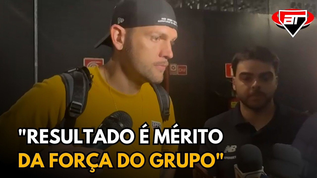 “ORGULHO!”: RAFAEL TOLÓI CELEBRA VITÓRIA E SEQUÊNCIA DO SÃO PAULO