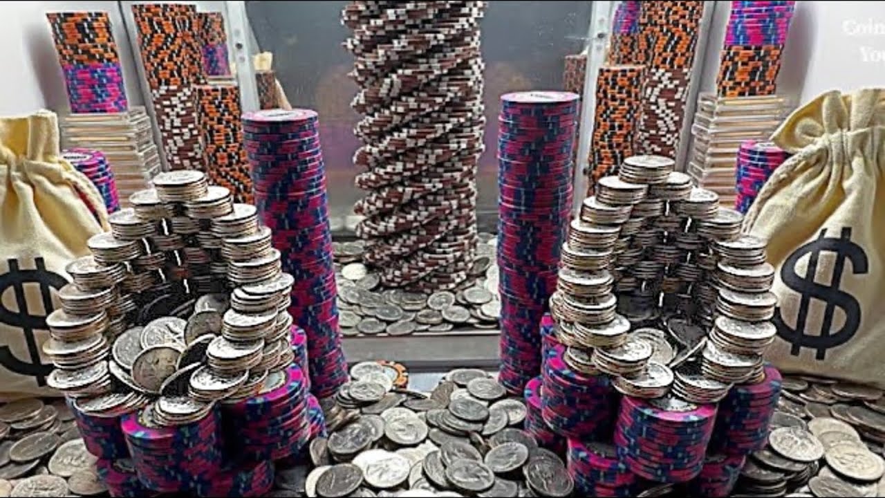 Massive Spiral Tower HIGH Limit COIN PUSHER