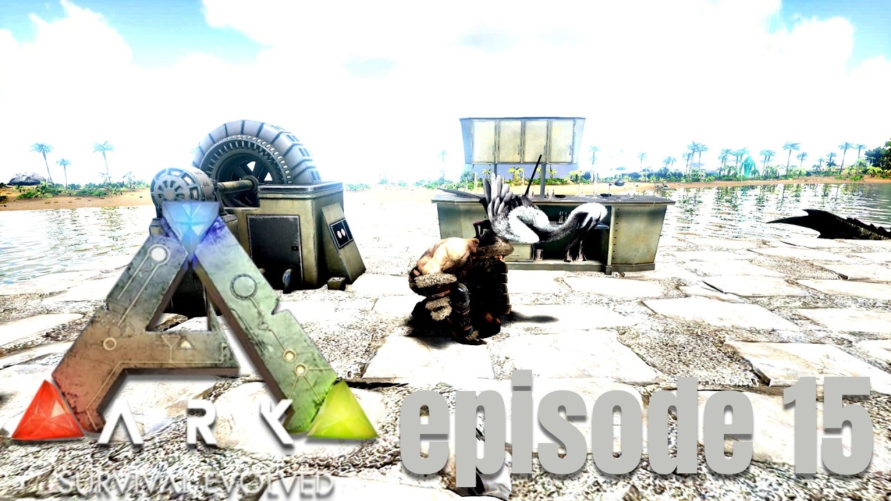 ARK Survival Evolved - Episode 15 - CHEMISTRY BENCH AND MORE CEMENTING PASTE FARMING