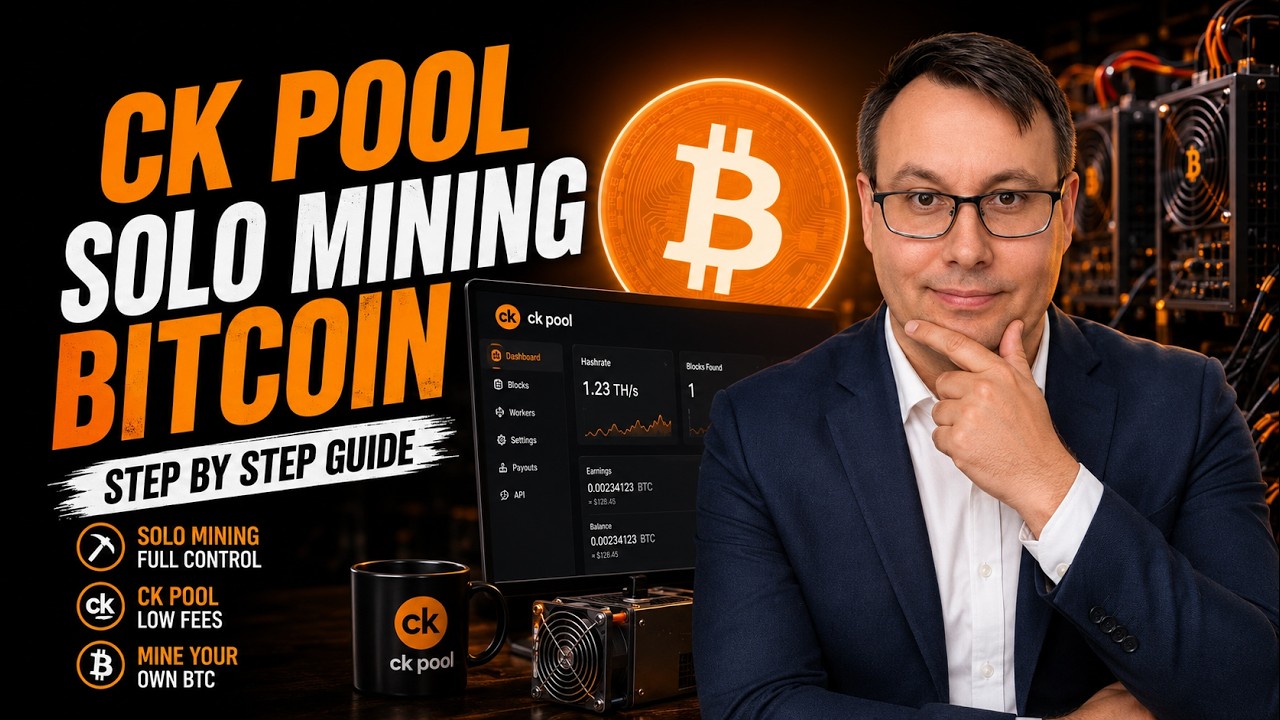 How to Solo mine Bitcoin on CK pool ?