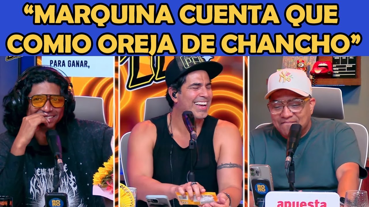 MARQUINA y lo MAS RARO QUE HA COMIDO | GUAPOTES LA RORO NETWORK