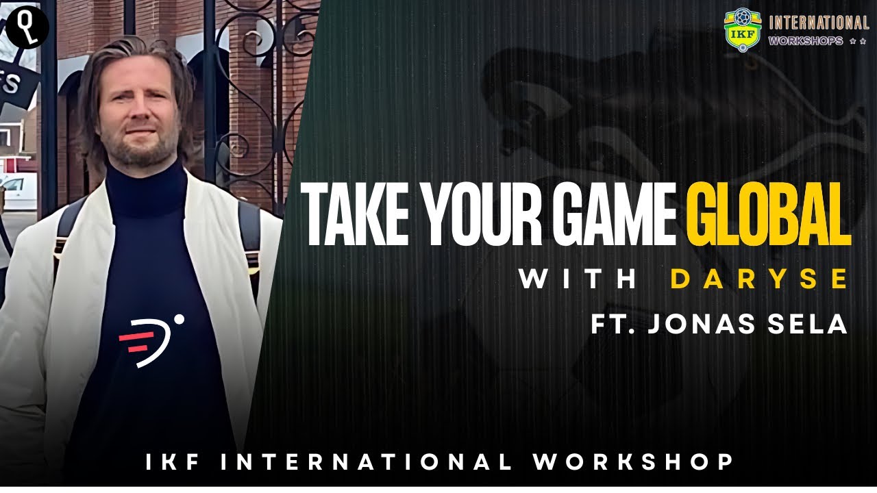 Go Global in ⚽️ | India Khelo Football | International Workshop | Daryse | Jonas #football #ikf
