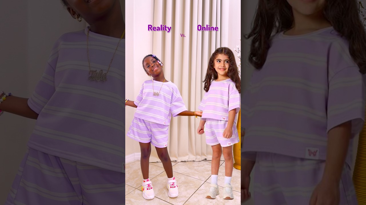Kids Streetwear Try-On, Who Wore it Best? Online or Reality 👟✨ 