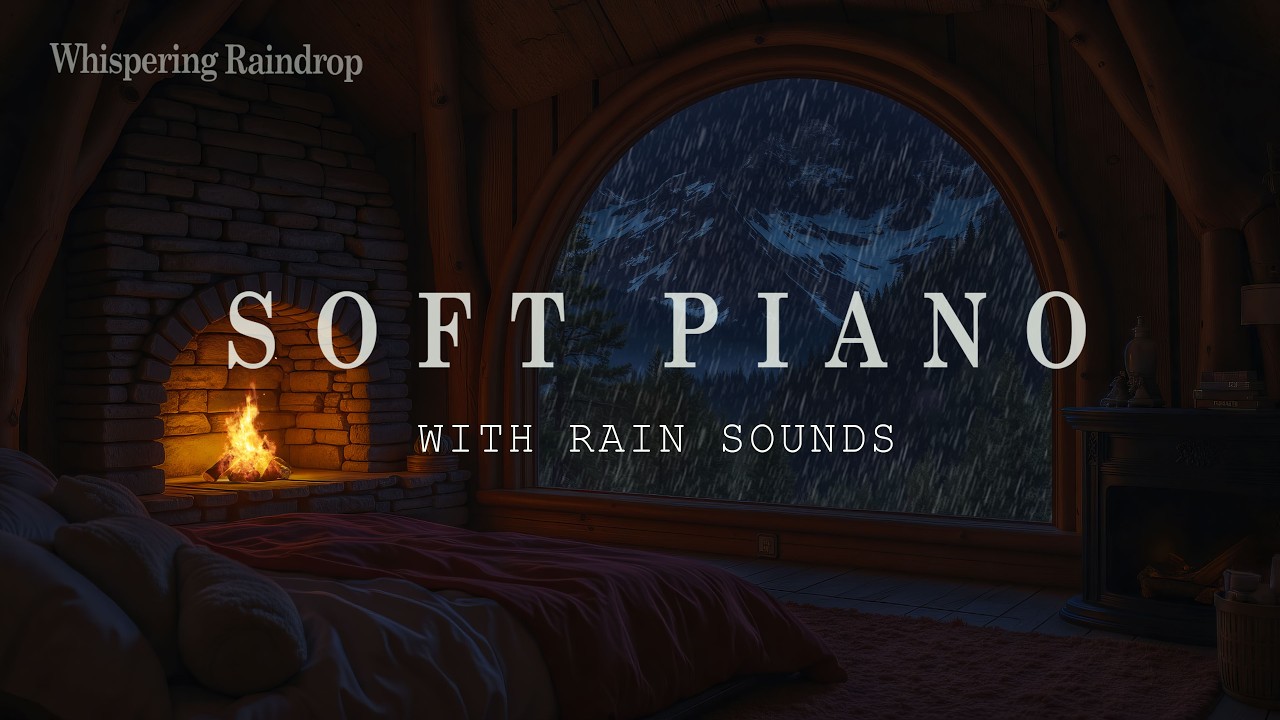 Deep Sleep Music 🌧️ Rain Sounds in the Bedroom to Relieve Insomnia, Stress and Overthinking