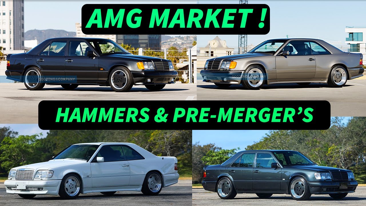 WHERE IS THE MERCEDES PRE-MERGER AMG MARKET HEADING ? 2 MILLION DOLLAR HAMMER AT AMELIA ISLAND !!