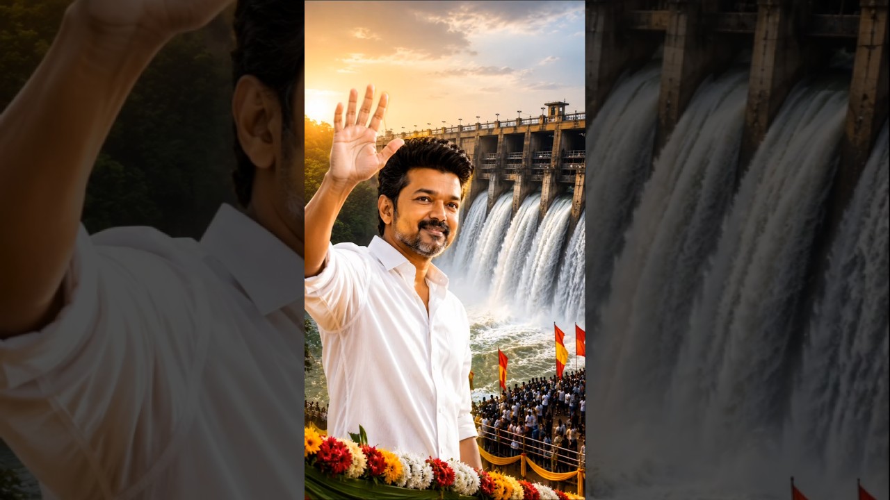 CM Vijay Opens Mettur Dam Today 💧🌊 | Cauvery Water Released for Farmers | Tamil Nadu