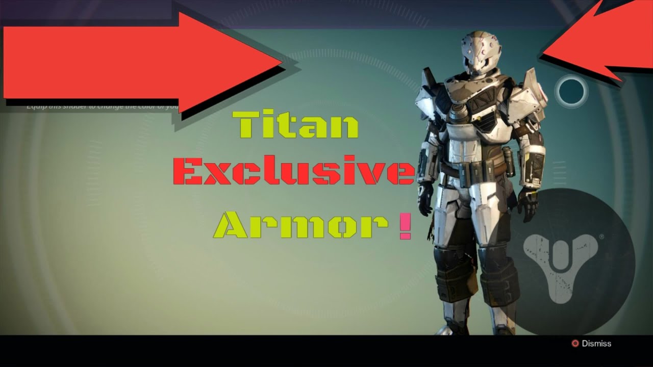 Destiny - Exclusive Titan Armor - Vanir Armor