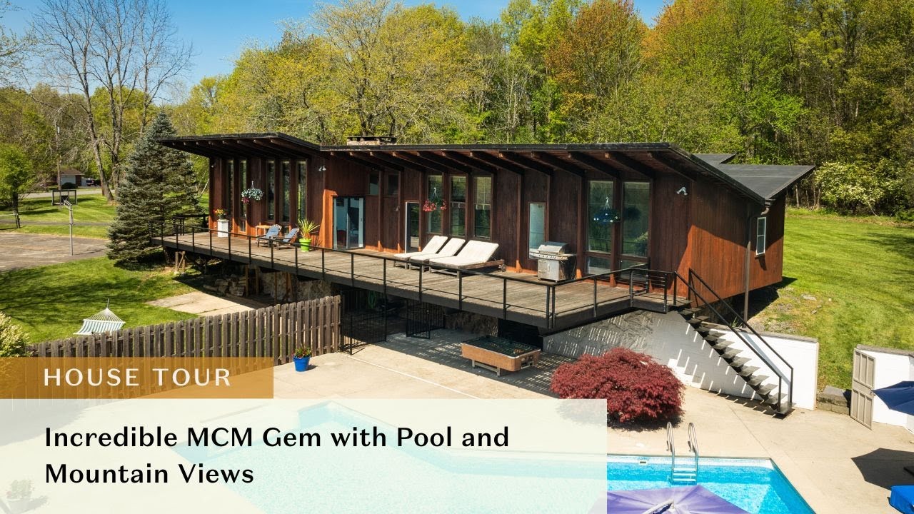 Incredible MCM Gem with Pool and Mountain Views | 60 Hortons House Tour | Upstate Curious Team