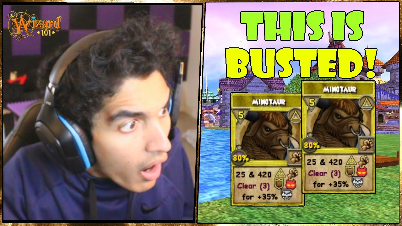 Wizard101 Fire PvP: Is *NEW* Minotaur The BEST SPELL In The Game?!