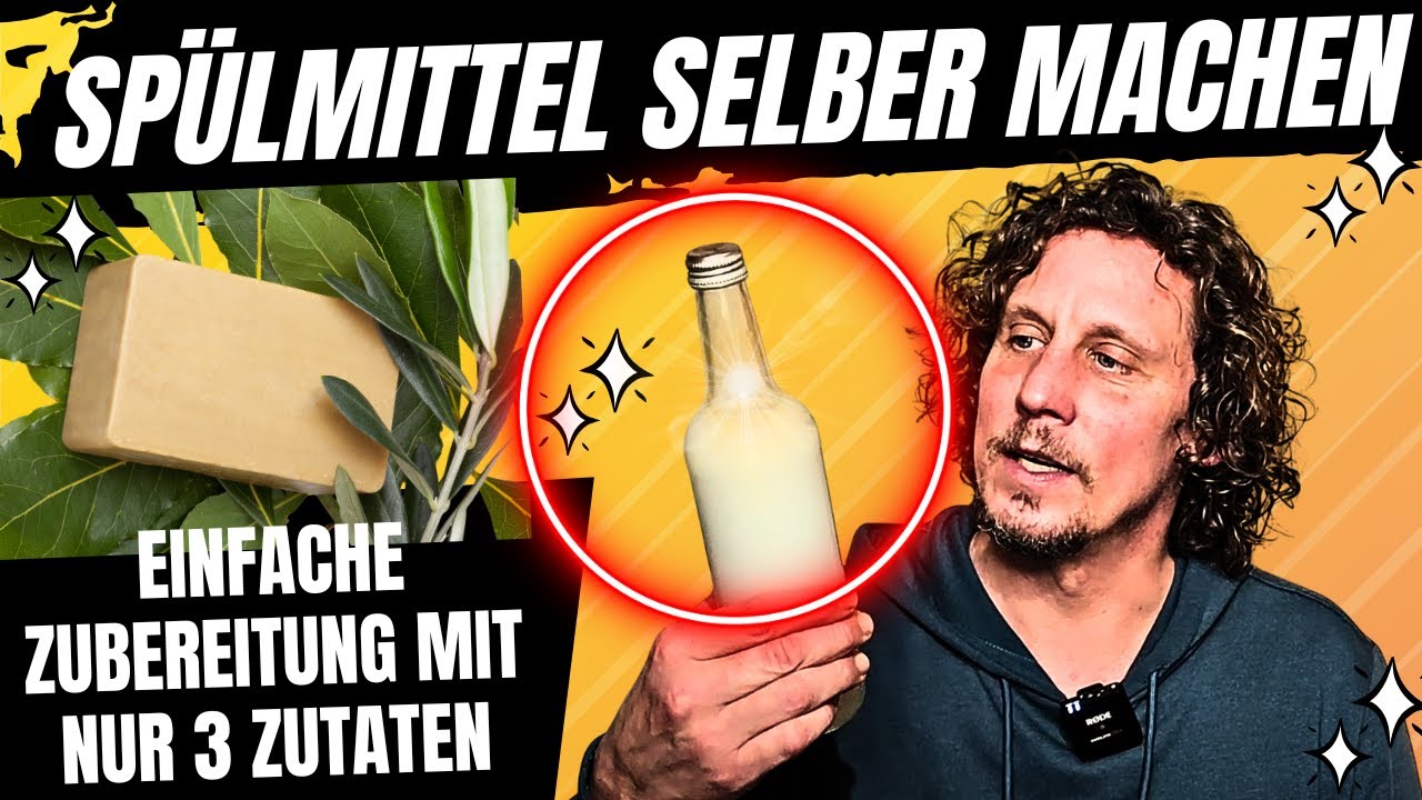 🌿DIY Spülmittel aus Kernseife & Natron🌿 – die beste natürliche Alternative #natural  #gesundheit