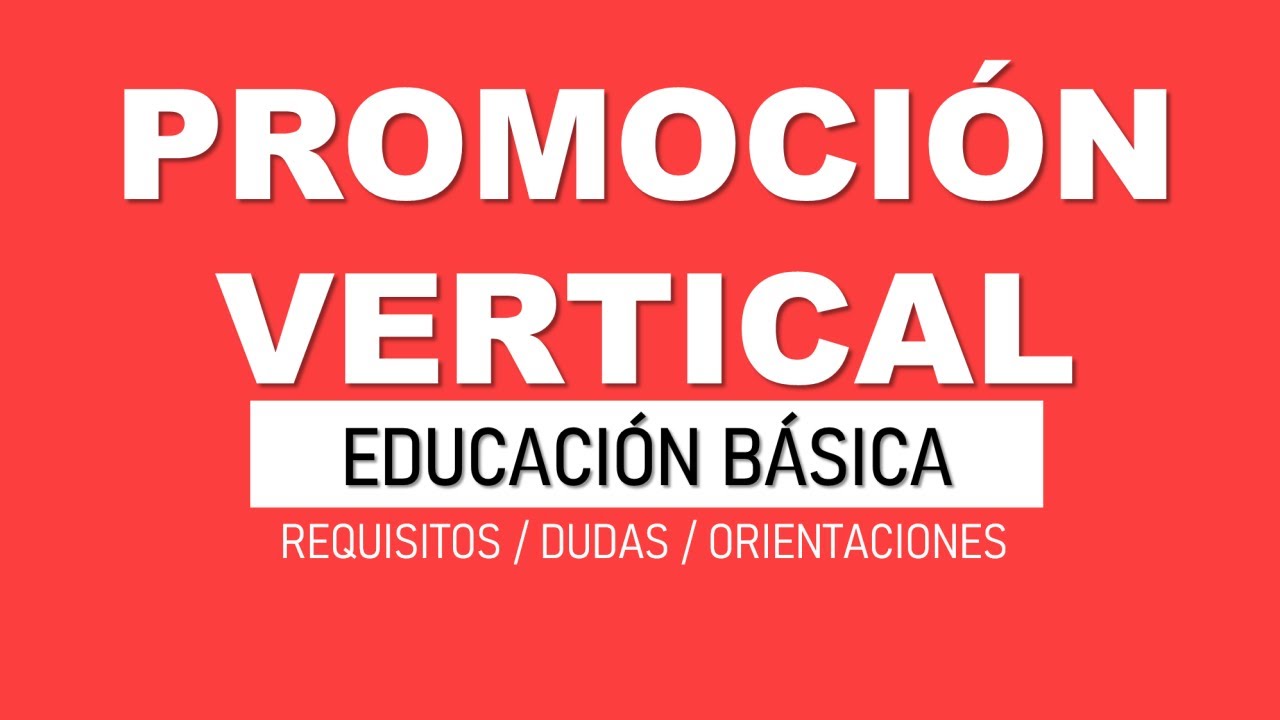 PROMOCIÓN VERTICAL