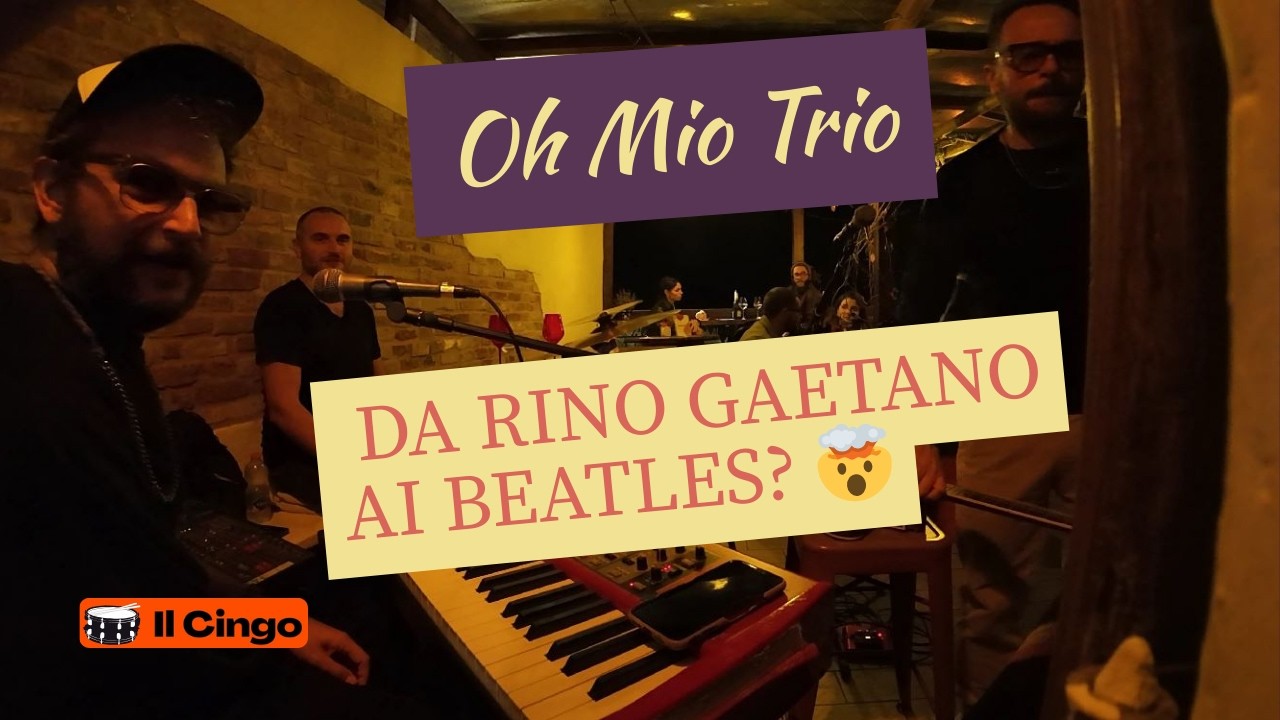 E cantava le canzoni (Rino Gaetano) – Oh Mio Trio Live | Il finale a sorpresa! 🎹🥁