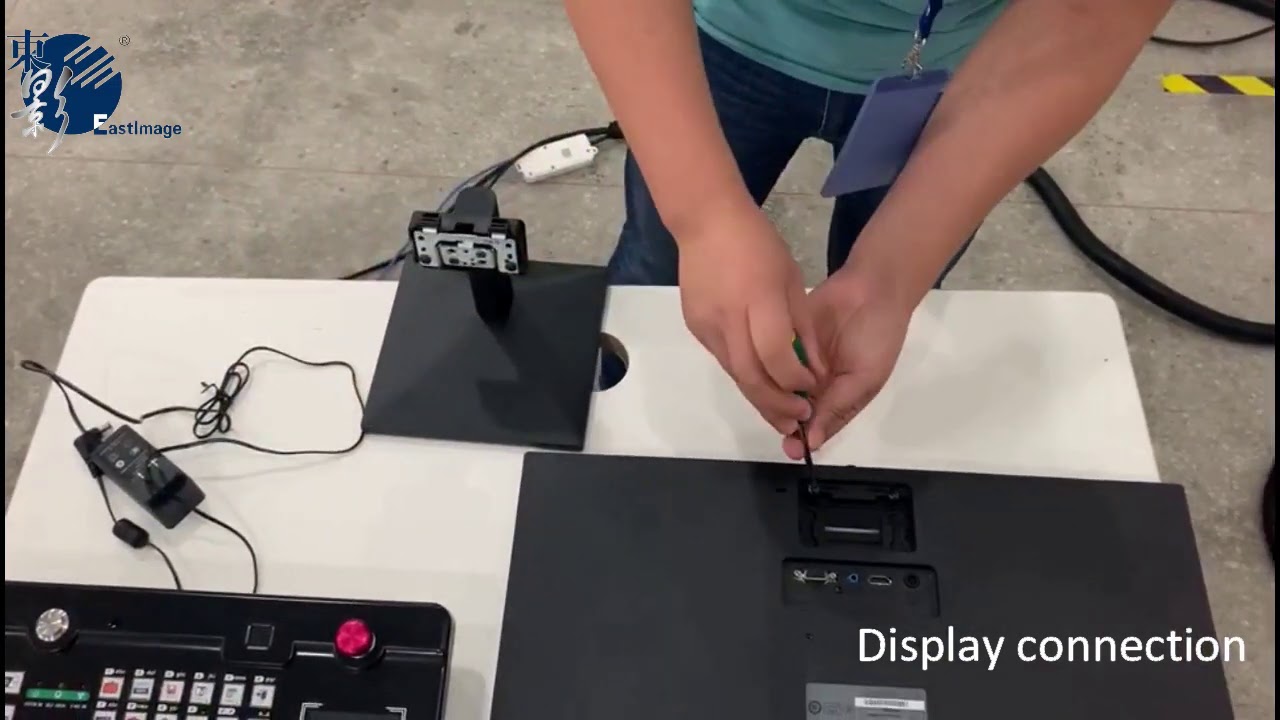 Eastimage—Security inspection machine unpacking and installation process