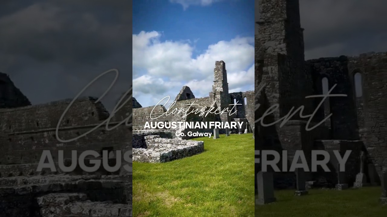 CLONTUSKERT AUGUSTINIAN FRIARY Co. Galway, Ireland #galway #ireland #irishhistory #travel