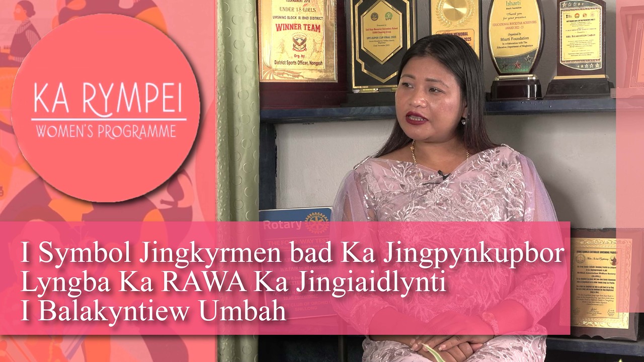 I Symbol Jingkyrmen bad Ka Jingpynkupbor Lyngba Ka RAWA Ka Jingiaidlynti I Balakyntiew U