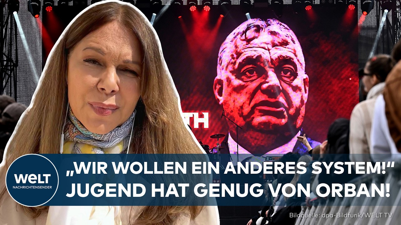 SYSTEMWECHSEL IN UNGARN? Orb&aacute;n-Herausforderer Peter Magyar gewinnt Unterst&uuml;tzung der Jugend