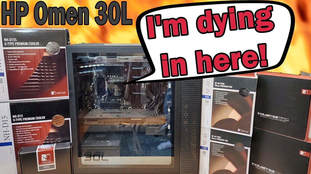 HP Omen 30L работает ГОРЯЧО — ОХЛАДИТЕ его, пока не стало слишком поздно!