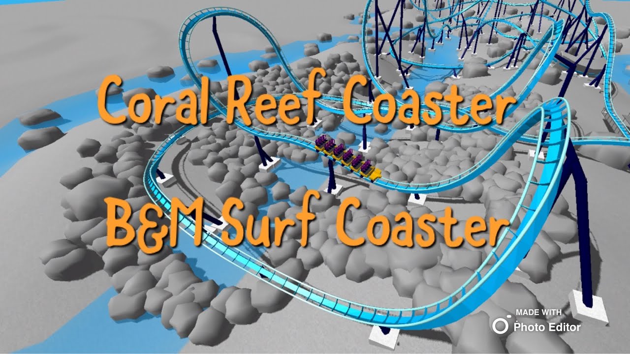 Coral Reef Coaster - Ultimate Coaster 2 - B&M Surf Coaster