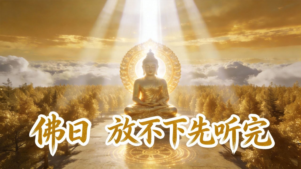 脑子停不下来｜鹿野苑法轮金光｜2小时释迦冥想音乐陪你把纠结放下