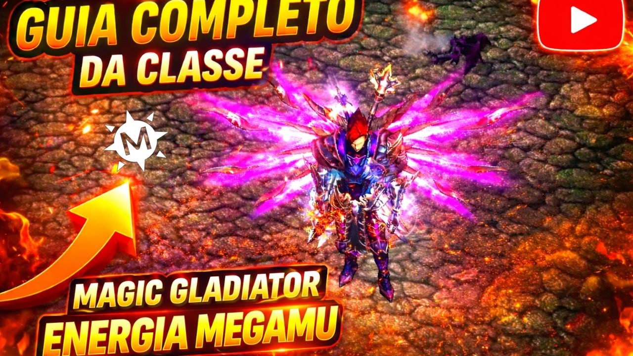 GUIA COMPLETO DE MAGIC GLADIATOR ENERGIA | MEGAMU 🔥