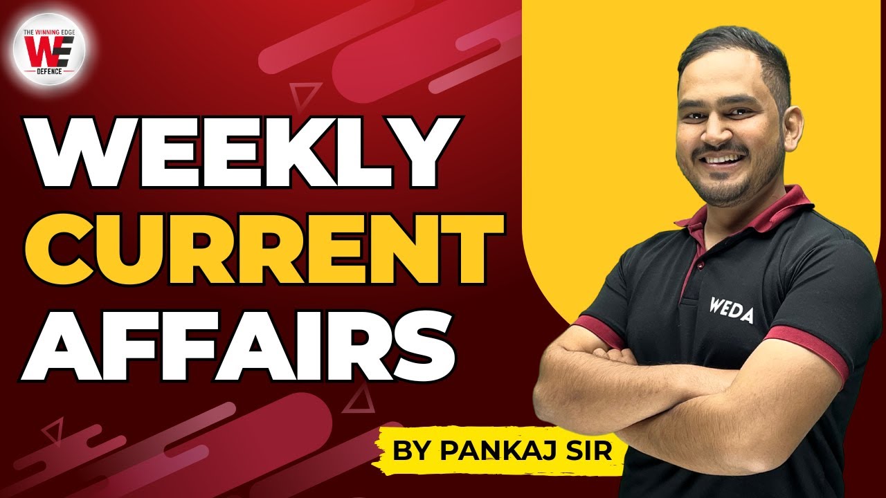 WEEKLY CURRENT AFFAIRS | Sainik School | RIMC | Navodaya Vidyalaya Entrance Exam Preparation