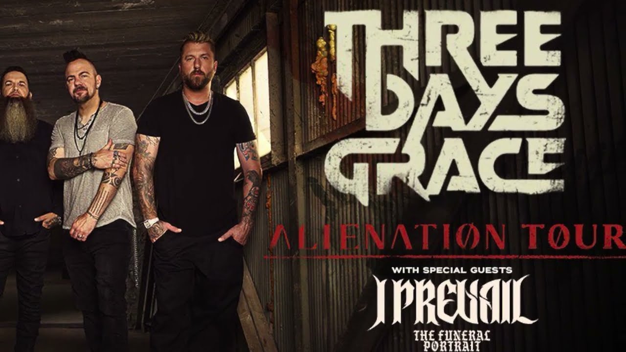 Three Days Grace - Alienation tour - Full SHOW - Giant Center, Hershey PA, March 1, 2026