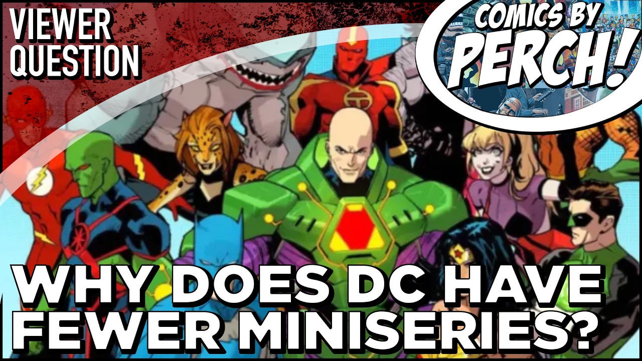 У DC меньше мини-сериалов... почему?