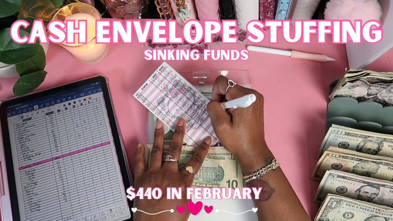 Low Income Cash Stuffing| Sinking Funds| $440 for the Month of February 2026