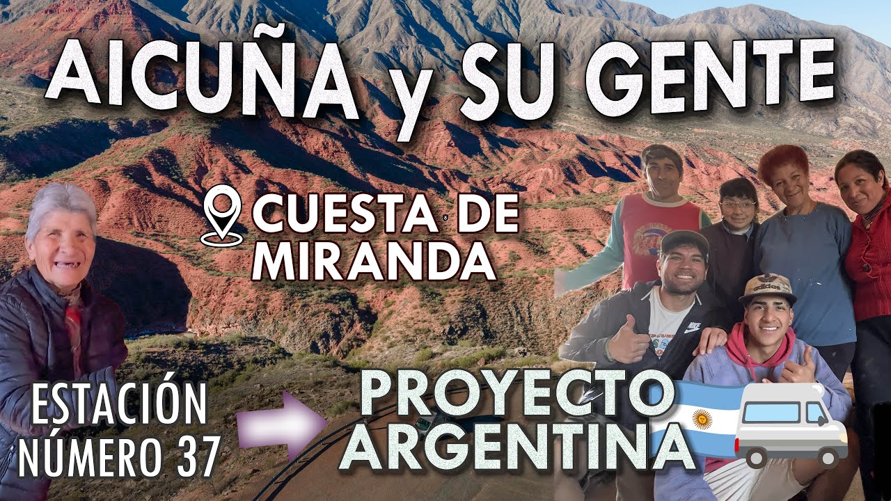 AICUÑA y su gente 🤍 en la CUESTA DE MIRANDA 🚐🇦🇷 | La Rioja
