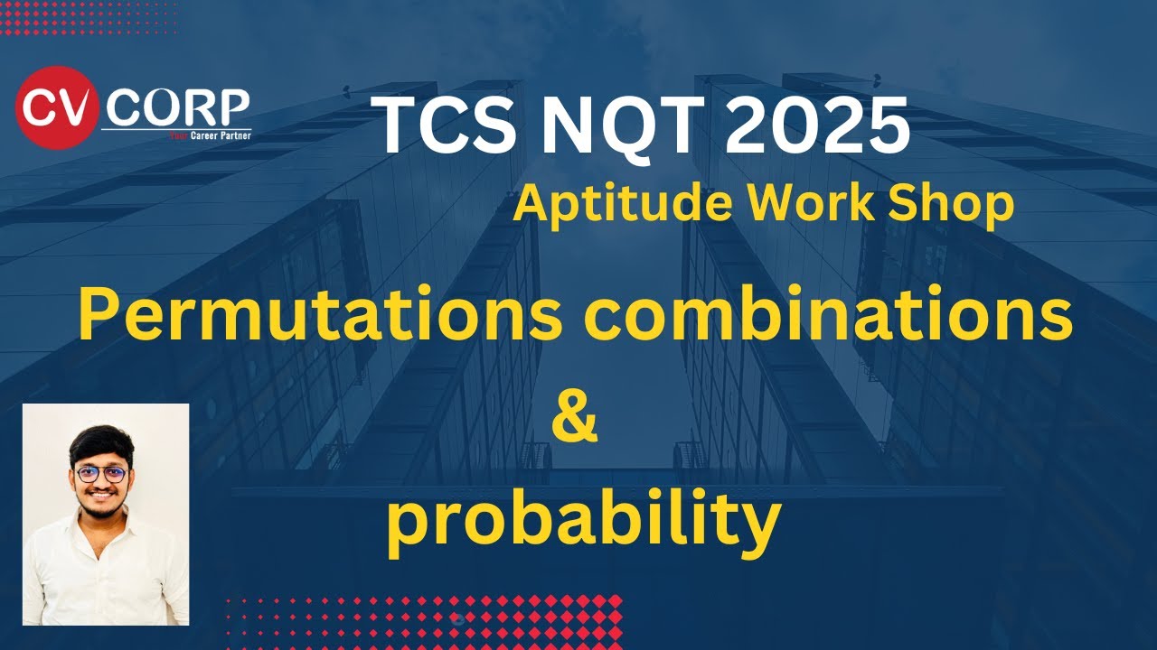 TCS NQT - Permutations & Combinations & Probability